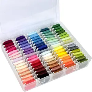 Bracelet String Kit String Bracelet Kit with 80 Skeins Embroidery Floss with Box