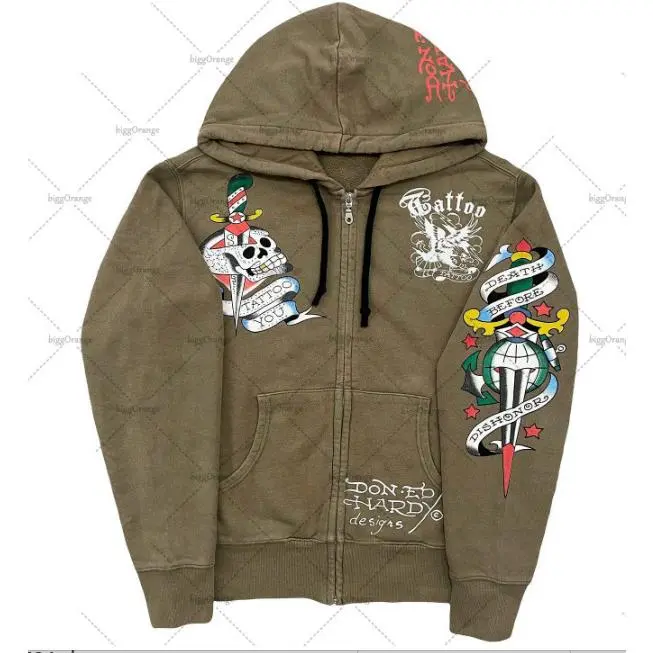 Military green has front and back