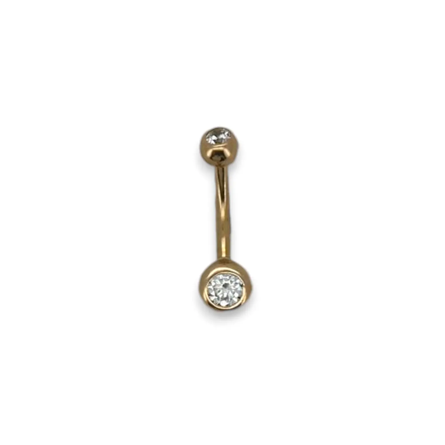 Belly Piercing - 14K Yellow Gold Belly Piercing - 14K Yellow Gold