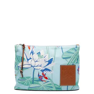 Pre-owned Loewe Canvas Tote Bags Paula’s Ibiza Leather Pouch