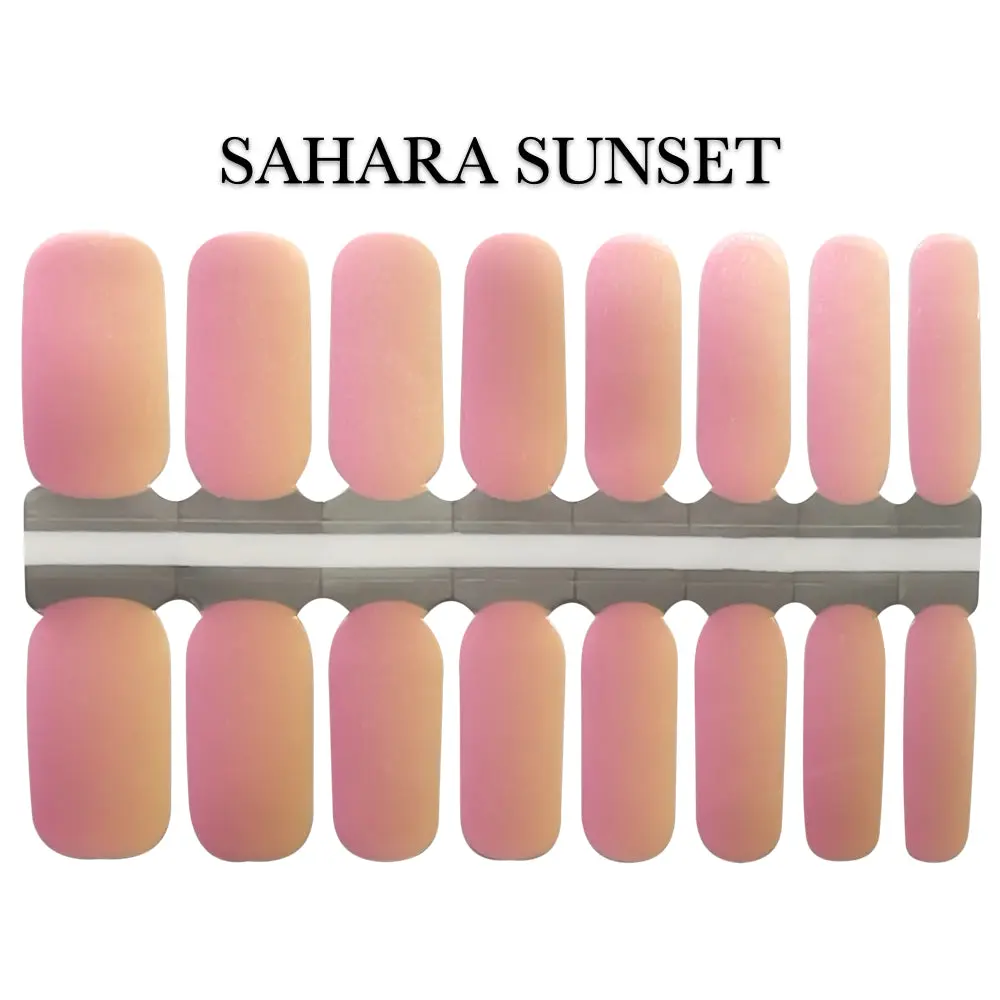 Sahara Sunset Nail Wrap for Perfect Manicure