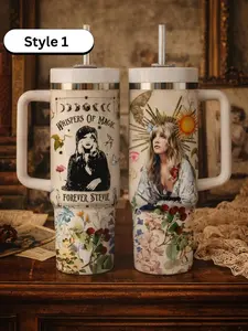 Sister of the Moon 40oz Tumbler, Retro Witchy Water Bottle