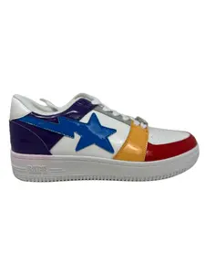 A Bathing Ape Bape Sta Low Crazy White