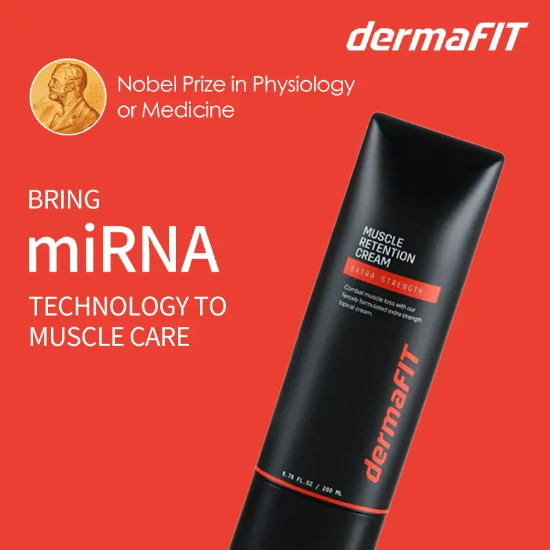 dermaFIT Advanced miRNA Care | Nobel Prize–Inspired Muscle & Skincare Solutions | Advanced Exosome Repair| Choosen for Muscle Retention , Toning/Body Balance,Daily Body Care| 200ml all in one