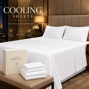 Soft Bamboo Sheet Set – Cooling and cozy bedding for kids/children – 16″ deep pocket – elegant home and room decor – wrinkle-free – great gifts