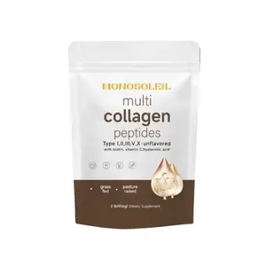 MONOSOLEIL Multi Collagen Peptides Powder | Healthier Skin & Body | Edible Nail & Beauty Support | 11g Collagen