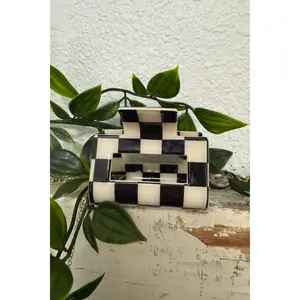 Checkered Claw Clip