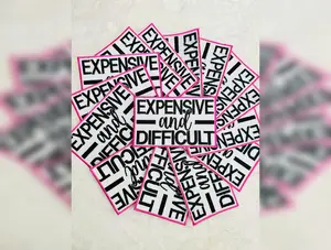 Expensive & Difficult Embroidered Patch