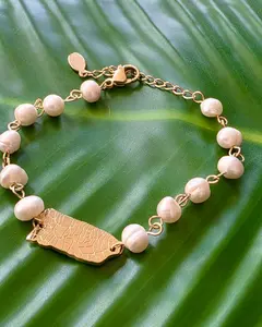Puerto Rico Pearl Bracelet - Elegant Design with Pearl Accents, Ideal for Everyday Wear