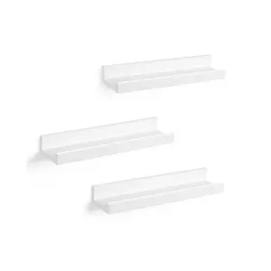 SONGMIS Set of 3 Floating Wall Shelves