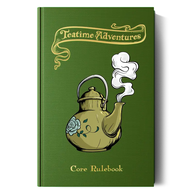 Teatime Adventures 2E, a cozy mystery RPG