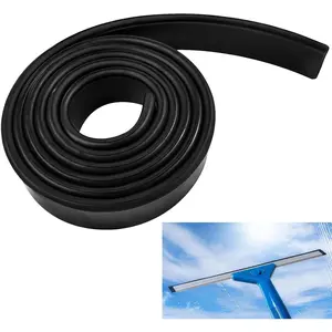 Premium Silicone Squeegee Rubber Replacement - 41in Roll Versatile Squeegee Blade for Shower, Window & Glass Cleaning