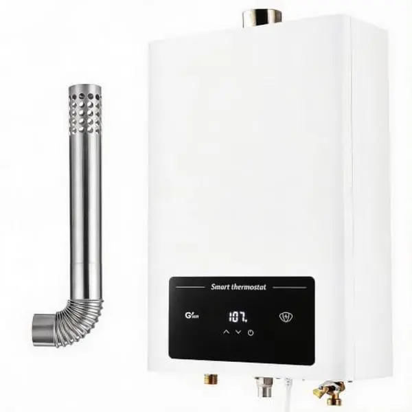 16L Propane Tankless Water Heater Featuring High-Flow Instant Hot Water for Large Families and Cabins, Stable Continuous Hot Water for Extended Bathing