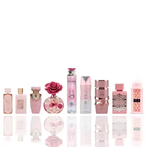 HAYAATI FLORENCE + AMEERAT AL ARAB PRIVE ROSE + HAYA + LAYAAN + YARA AIR FRESHENER + YARA DEODORANT + YARA ELIXIR + NOW RAVE + BADEE AL OUD NOBLE -- 9 PIECE BUNDLE