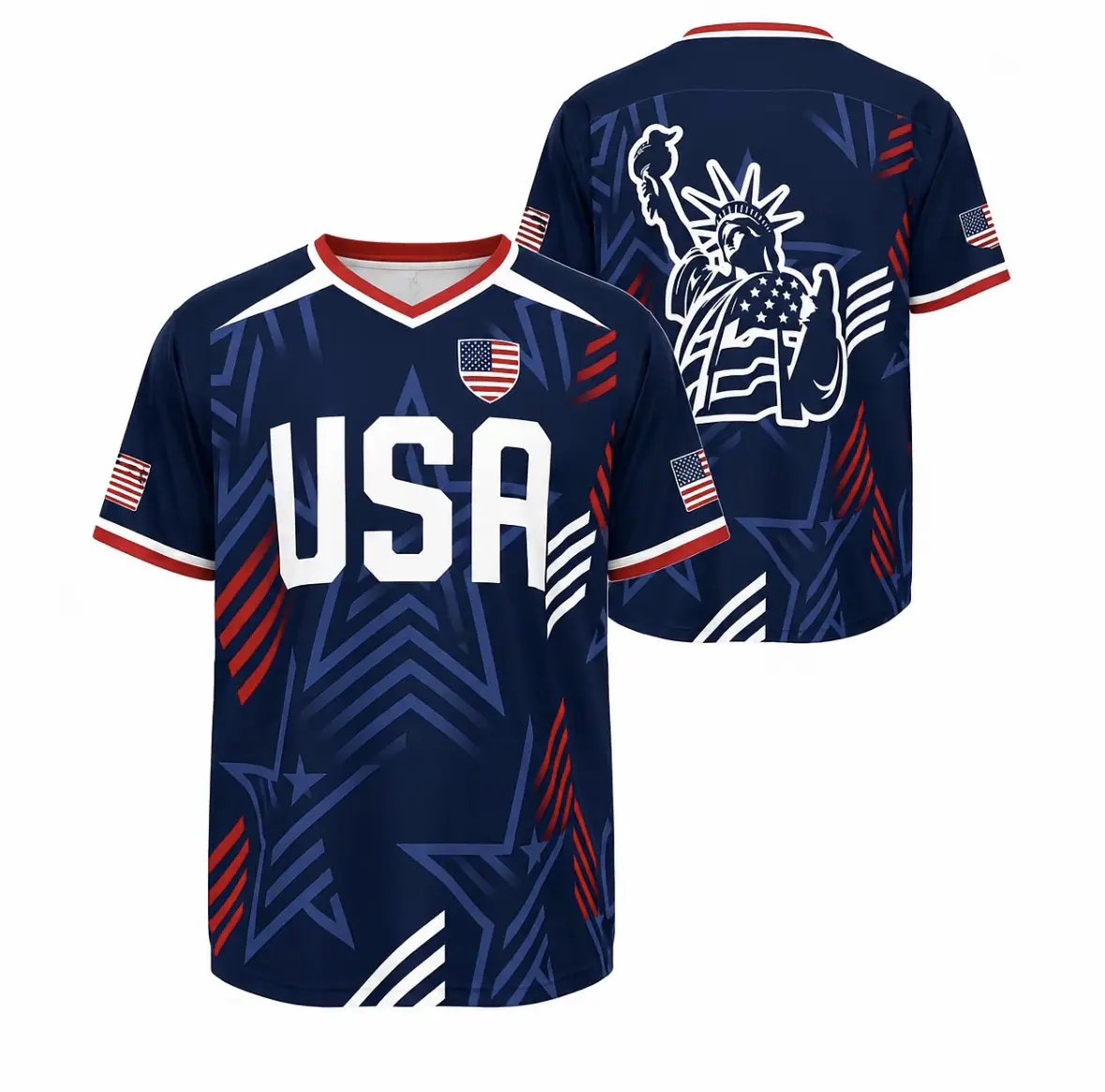 USA 250th Anniversary Baseball Jersey 1776–2026 Patriotic Independence Day Flag Shirt Men Women Stars Stripes Red White Blue Vintage Athletic Tee Sports Jersey American Liberty Celebration Apparel