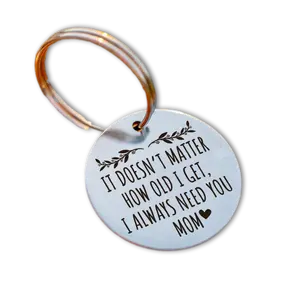 I Need You Mom Keychain Charm, Gifts for Mom, Mom Gifts, Small Gifts for Mom, Mothers day gifts for mom from daughter, son,Mom Birthday Gift