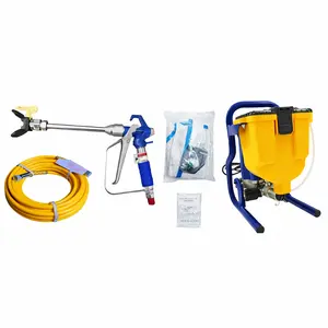 850W Stand Airless Paint Sprayer 300 Model, 2900 PSI High-Efficiency Electric Sprayer, 0.55 Gal/Min Flow, 1.19 Gal Hopper, Smooth and Even Finish, Handheld Spray for Interior & Exterior Walls, Furniture and Fences