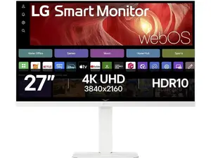 LG 27 inch 4K UHD webOS Smart Monitor with USB Type-C PD 65W 27U730SA-W