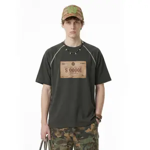 Inflation Unisex Retro Short Sleeve T-Shirt 2026 Spring and Summer New Original Street Fashion Brand Fashion Printed Top T-Shirt        ，50 TKT。 TK？