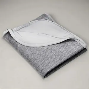 Cooling Blanket, Breathable Soft Comfortable Blanket, Lightweight Ice Blanket for Hot Sleepers & Night Sweats, Summer Cooling Blanket, Bedding Supplies for Home Office Travel, Lightweight Throw Blanket