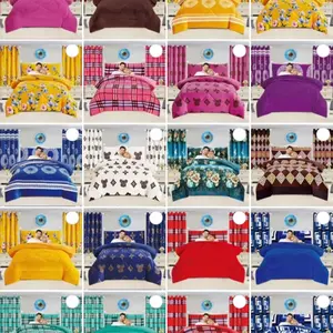 6 borrego 10 Pieces Set Coco Djoune Borrego Comforter - Colorful Patterns and Designs for Bedding Sets