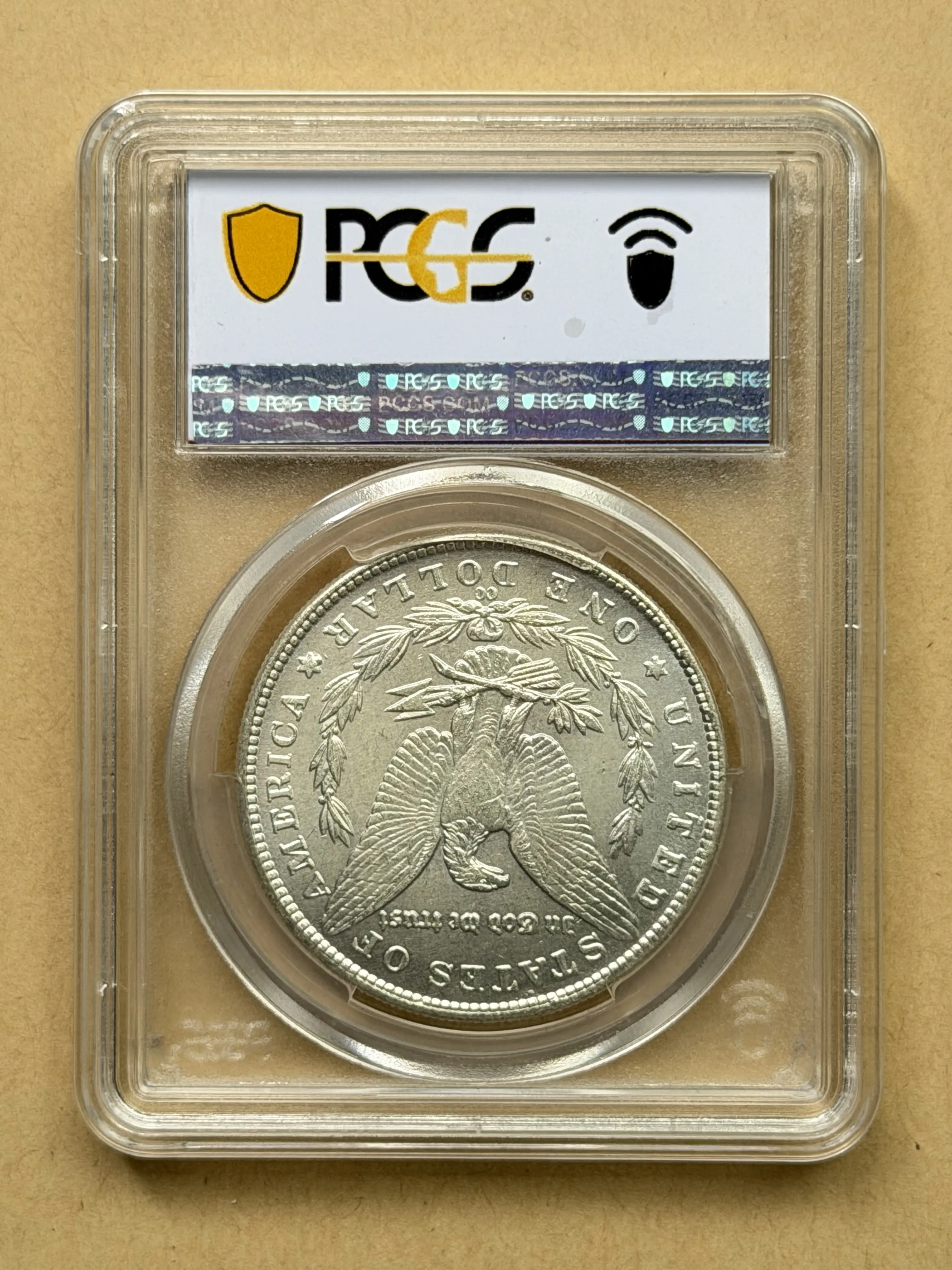 【PCGS MS63】1884-S Morgan Silver Dollar - San Francisco Mint - Certified Genuine - Free & Insured Shipping - Great Starter Coin