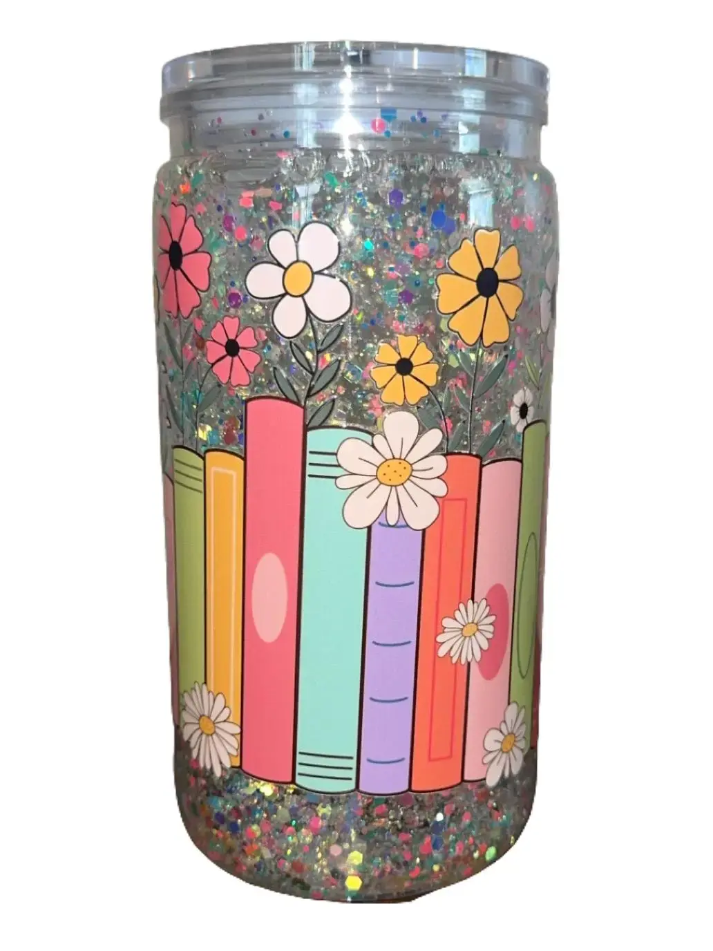 Petals and Pages Decorative Kitchen Drinkware Cup