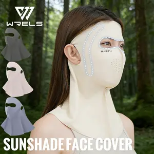 Breathable Sweat-Proof Sun Protection Face Mask, Flexible Fit Cool Feeling Mask, Outdoor Hiking Cycling Face Cover, 1 Piece/3 Pieces