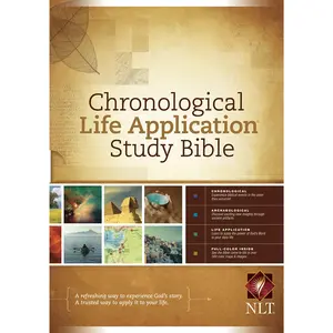 Chronological Life Application Study Bible-NLT -- New Living Translation - Bible
