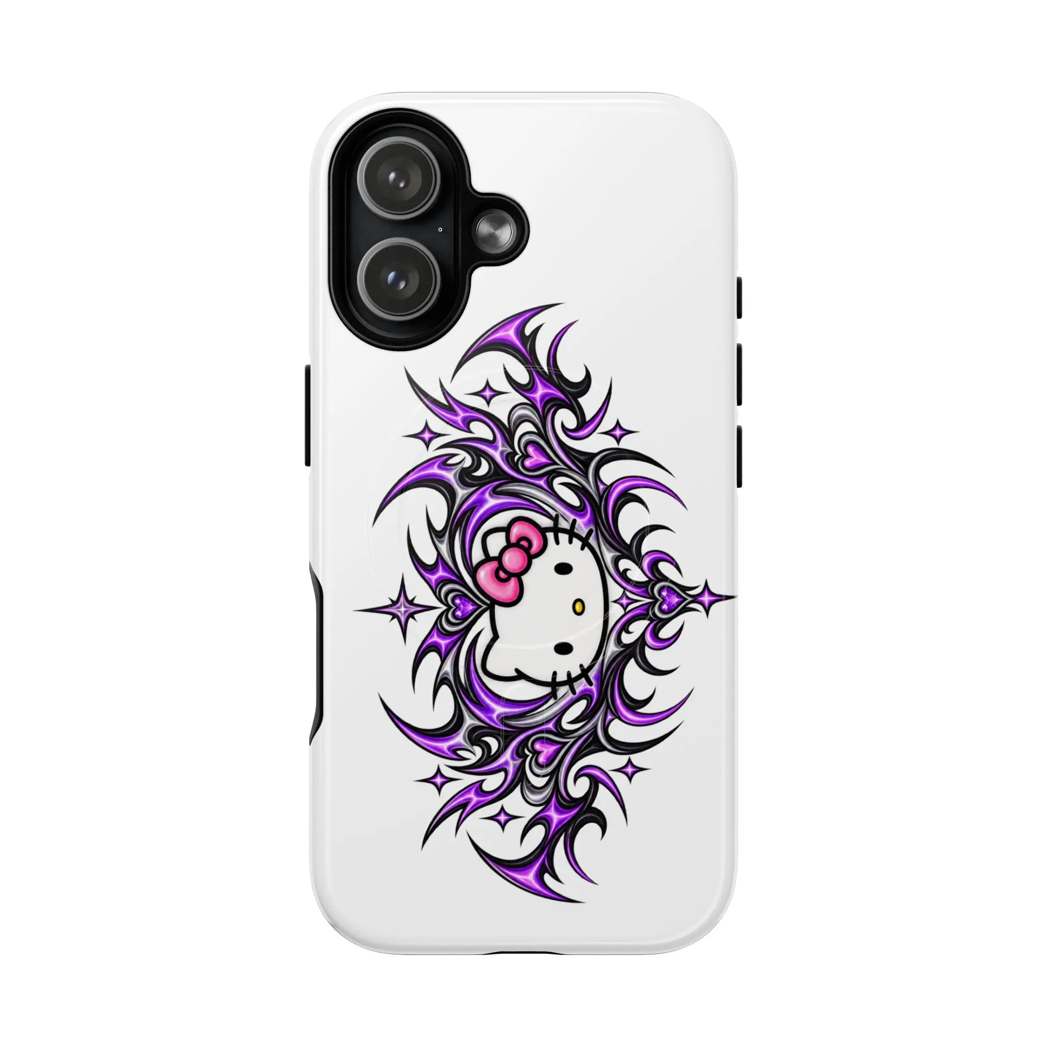 Hello Kitty Tribal Skull Cases | Purple Gothic Phone Case
