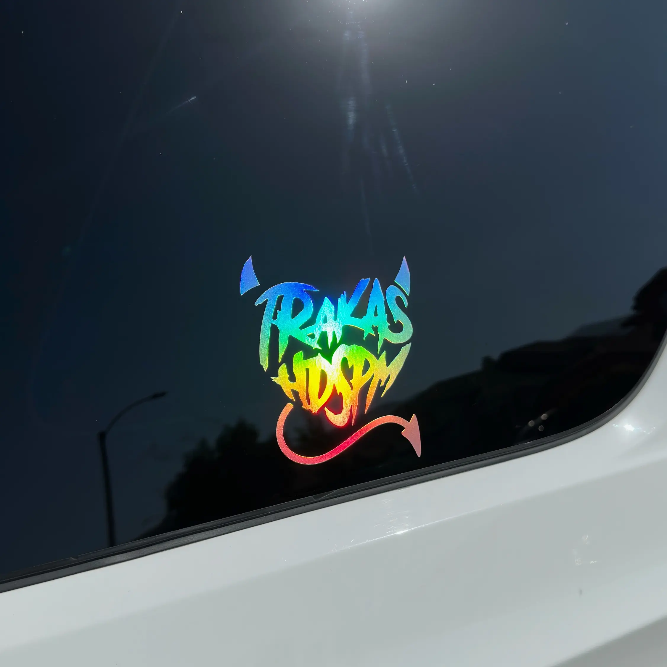 Trakas HDSPM Universal Adhesive Car Decal - Waterproof Vinyl Vehicle Exterior Decoration, Exterior Automotive Accessories