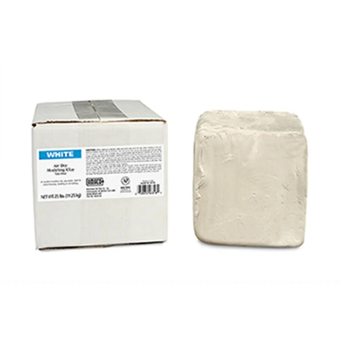 American Art Clay Ama46318R Amaco Air Dry Clay White 25 Lb, Ceramics, Modeling Clay, Handcraft