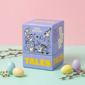 TALES Kids Edition Card Game – Fun Conversation Starters for Kids' learning, Family Game Night, Family Connection & Learning Through Play,  Playful Questions and Laughter