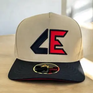 Exclusivo Hat by AusiveBrand - Black Cap with Red and White Logo and Mexican Flag Detailing