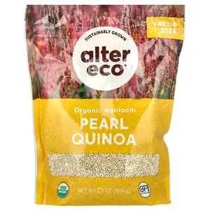 Alter Eco Organic Heirloom Pearl Quinoa, 22 oz (624 g) Alter Eco Organic Heirloom Pearl Quinoa, 22 oz (624 g)