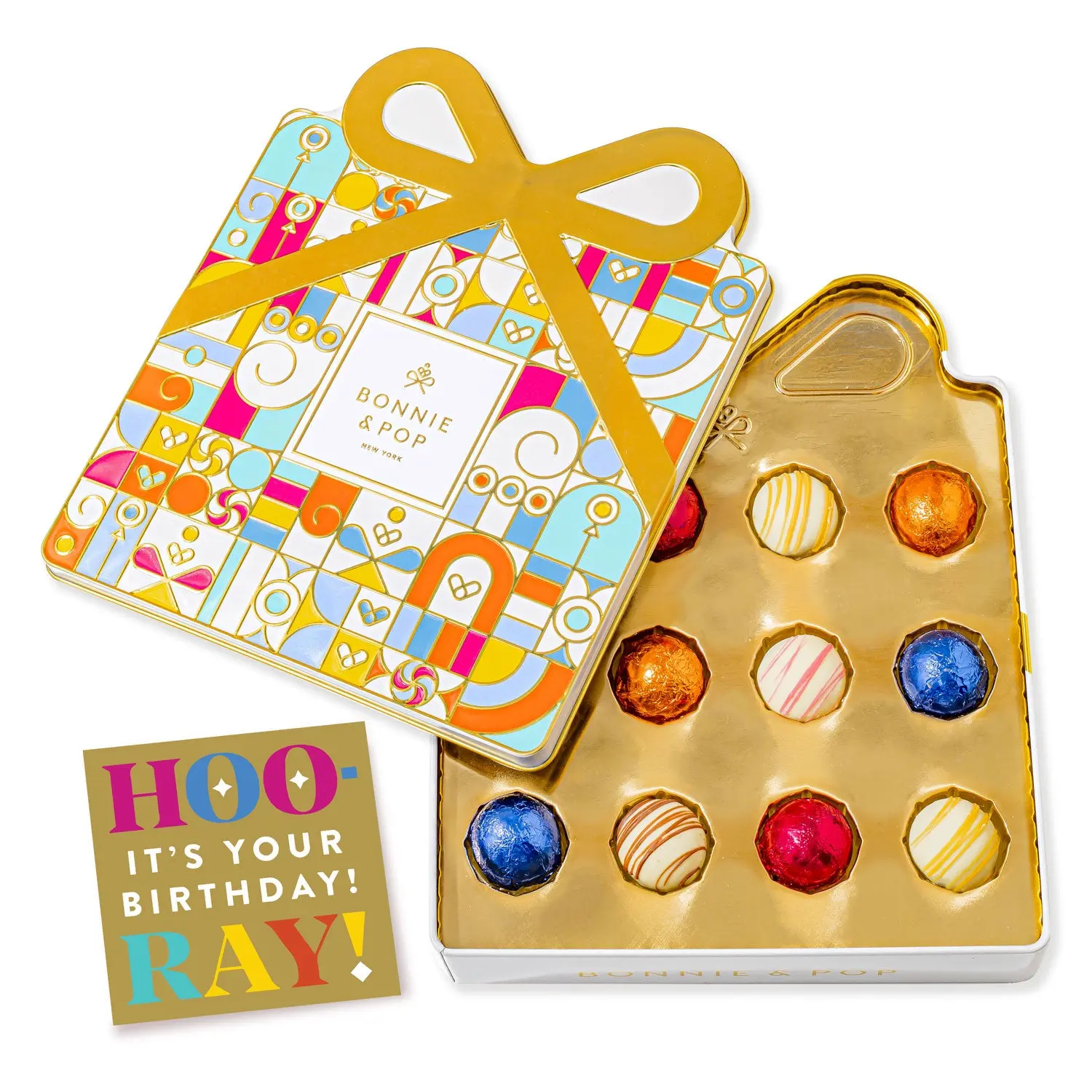 Happy Birthday Belgium Chocolate Gift Tin Happy Birthday Belgium Chocolate Gift Tin