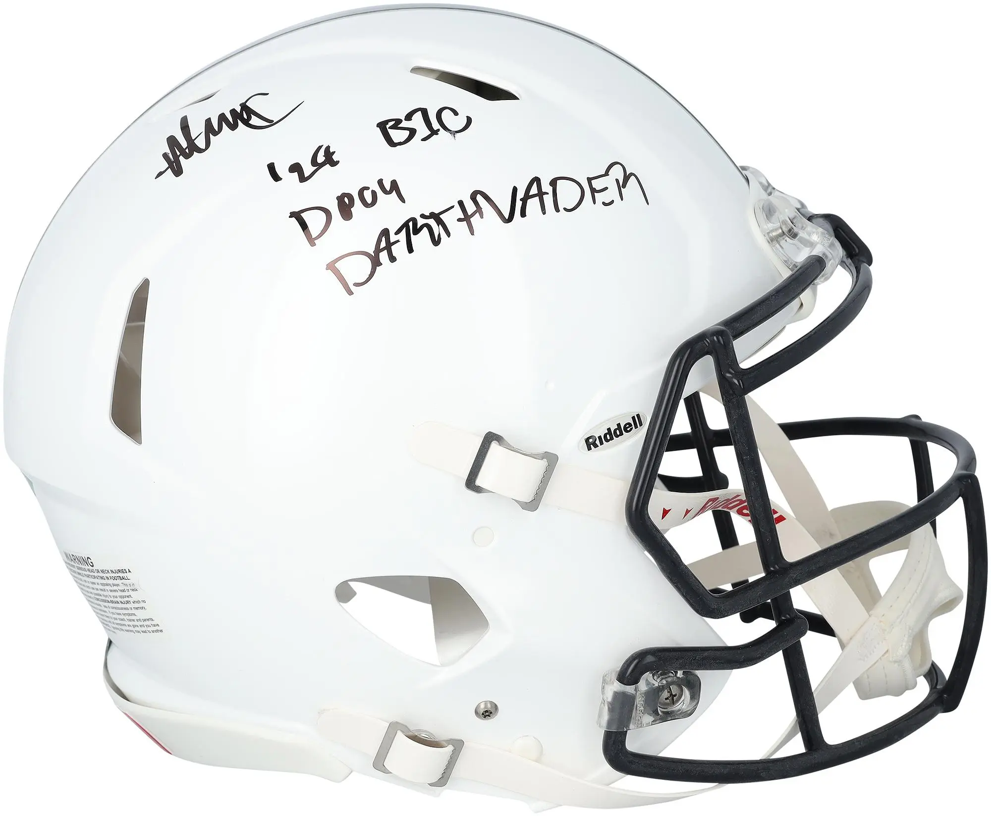 Abdul Carter Penn State Nittany Lions Autographed Riddell Speed Authentic Helmet with Multiple Inscriptions - Fanatics Authentic Certified