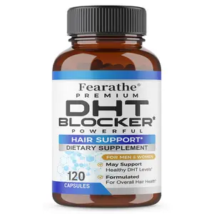 Fearathe DHT Health Supplement,Supports Hair Health,120 Capsules
