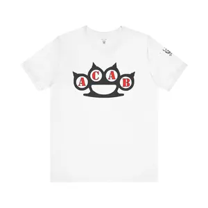 ACAB Unisex Jersey Short Sleeve Tee – Streetwear Graphic Tee for Rebel Spirits