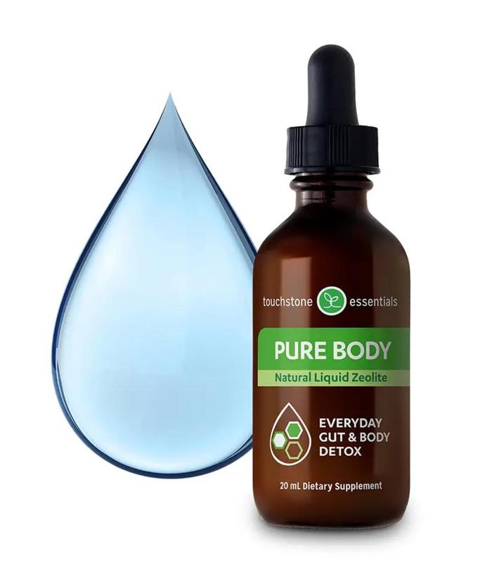 Pure Body Extra 60 mL Touchstone Essentials - Zeolite Detox Pack - Fulvic Detox Pack - DETOX Minerals Dietary Supplement - Healthcare, Vitamin