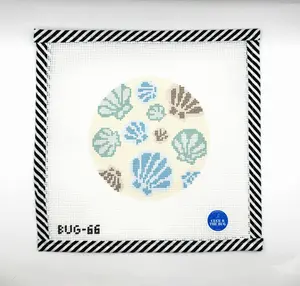 Seashell Coaster - Neutrals - 13 Mesh [Sale]