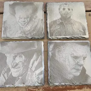 Horror Coaster for Kitchen and Bar Tableware