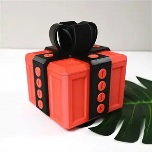 Annoying Christmas Gift Box, Creative Holiday Present, 3D Printed Home Decoration, Ideal Xmas Handmade Gift, Fdm-033 Model, Birthday Gift Box