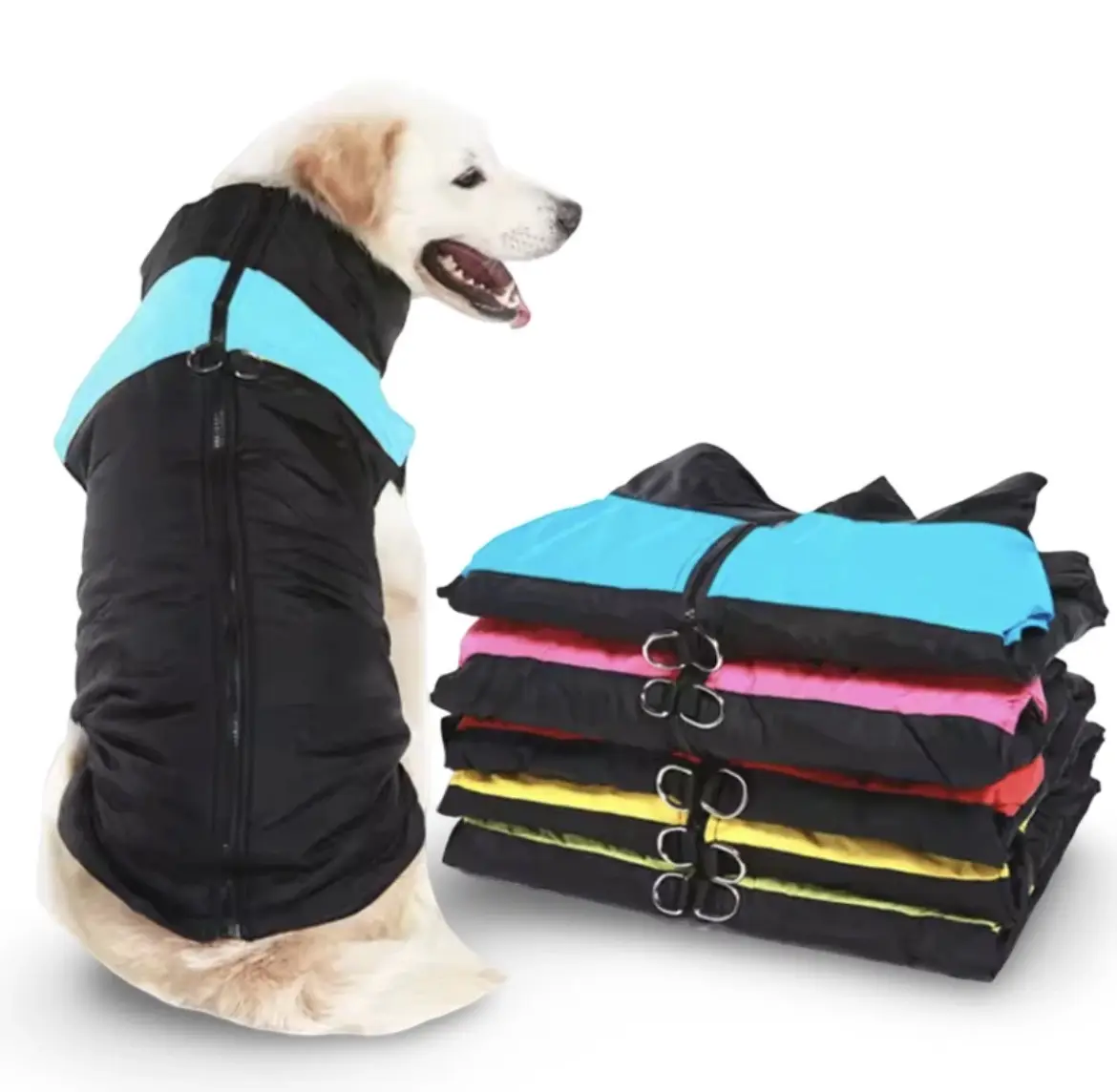 Winter Dog Jacket Coat - Waterproof Coat Vest for Small Medium Large Dogs Warm