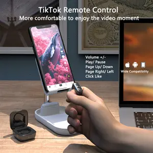 D01 Pro Bluetooth Remote Ring for Phone Video Scrolling