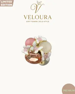 Butterfly Garden Statement Ring