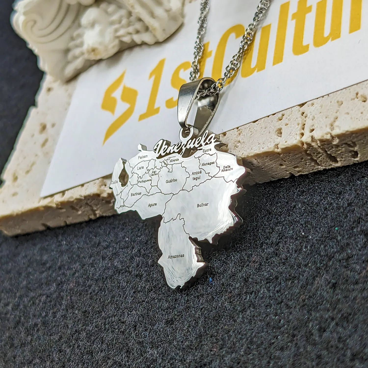Venezuela Necklace / Jewelry Pendant Gift