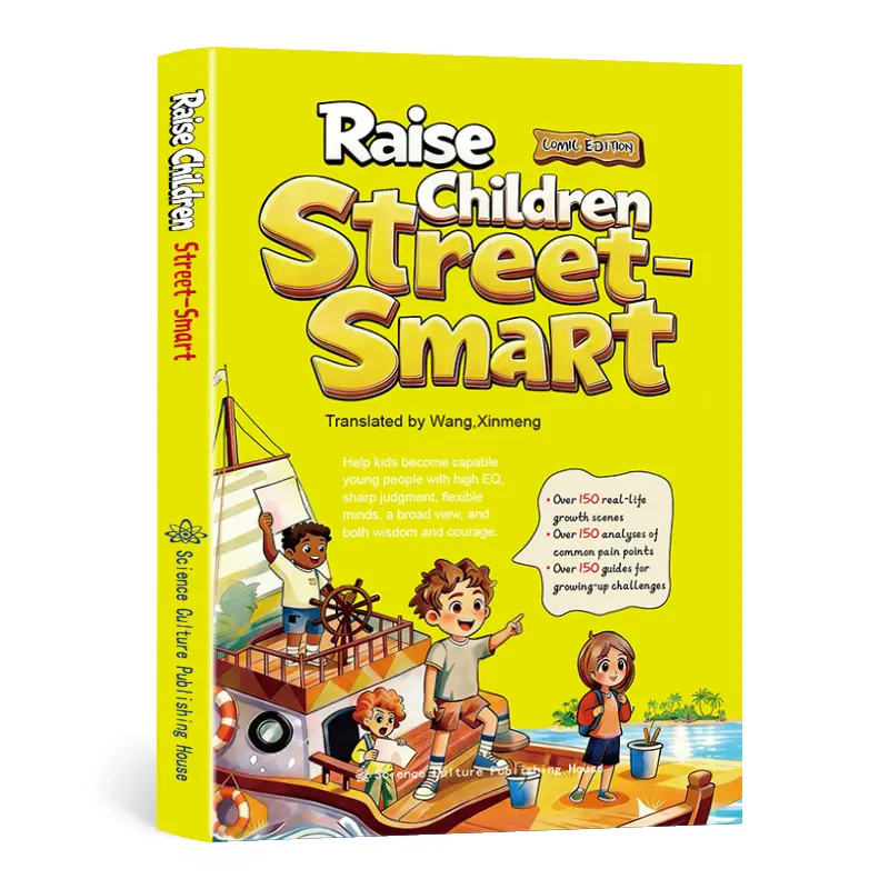Millet Books Parenting Book for Boys & Girls - Builds Independence & Confidence, Stimulates Independent Thinking, Includes 150+ Real-Life Growth Scenes, Easy-to-Follow Lessons for Daily Life & Outdoor Activities