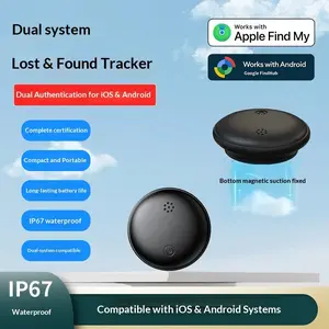Mini Google Find My Certified GPS Tracker, Global Real-Time Tracking, Ip67 Waterproof, Strong Magnet, Cr2032 Battery, Long Standby