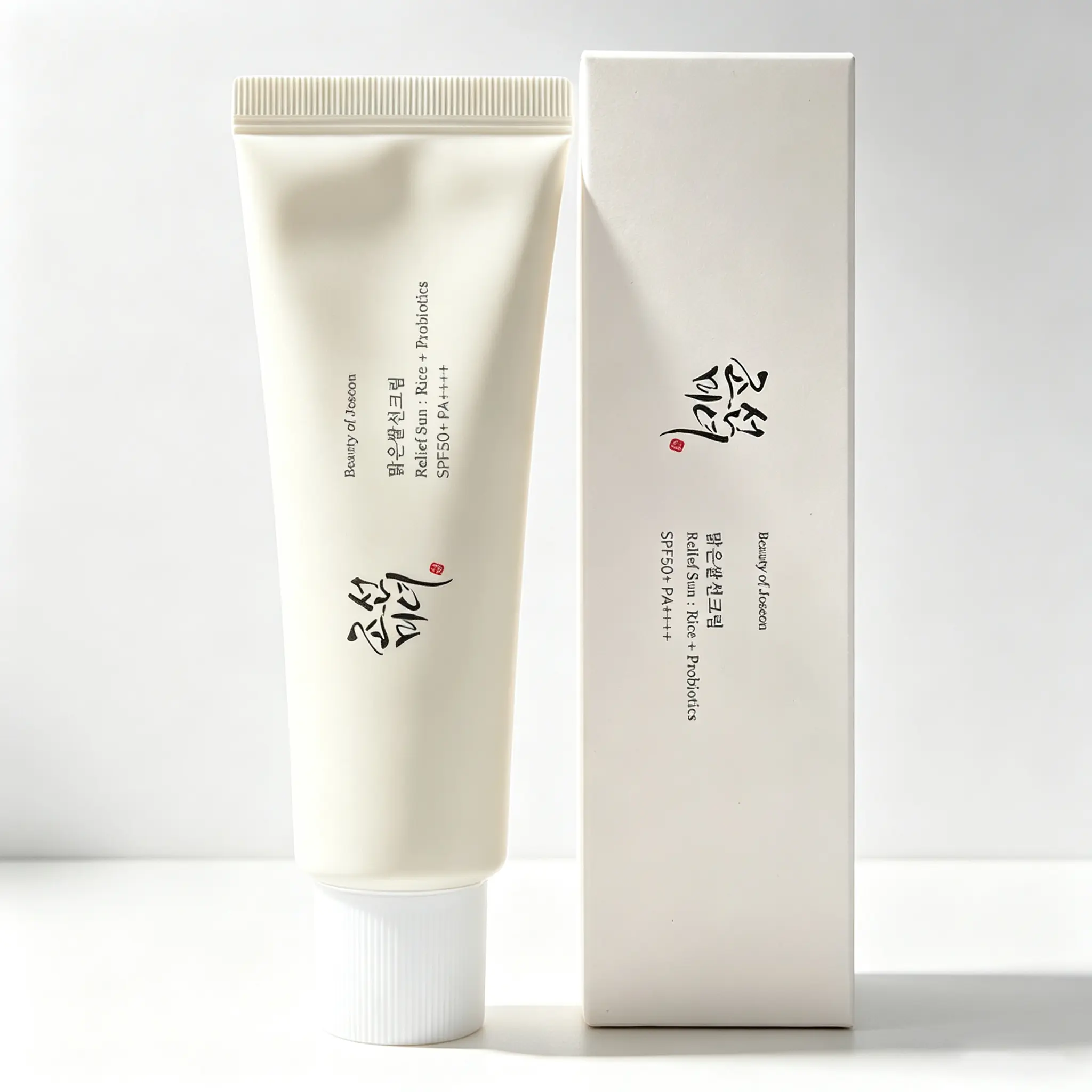 Beauty of Joseon Sun Relief Rice Probiotics Facial Sunscreen - SPF50+ PA++++, 50 ml Korean UV Protection Skincare Product